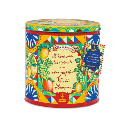 Dolce & Gabbana Panettone with Vecchio Samperi Sicilian Wine spray (1kg)